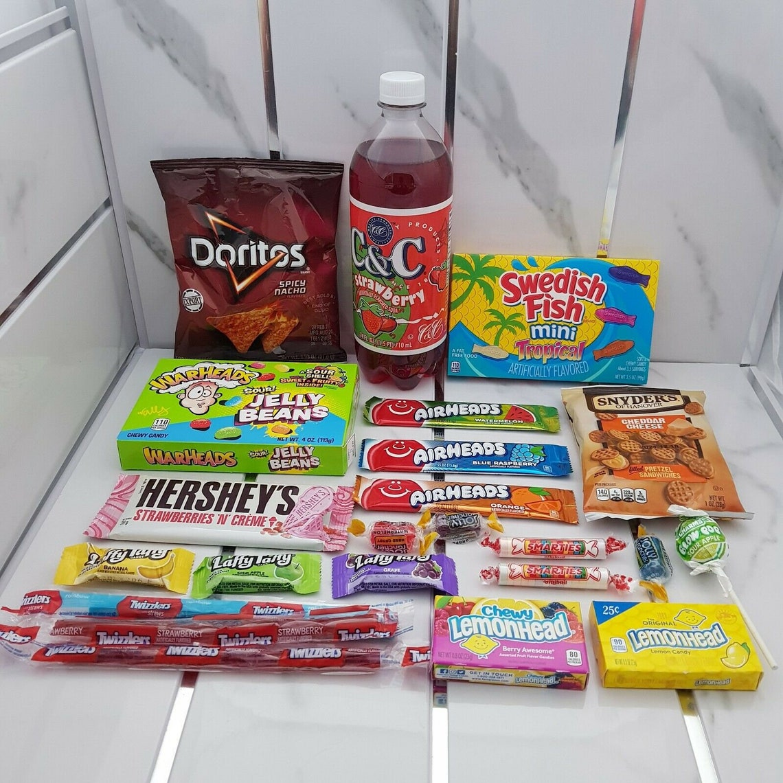 NETFLIX BOX american Candy and Sweets Gift Box American Etsy UK