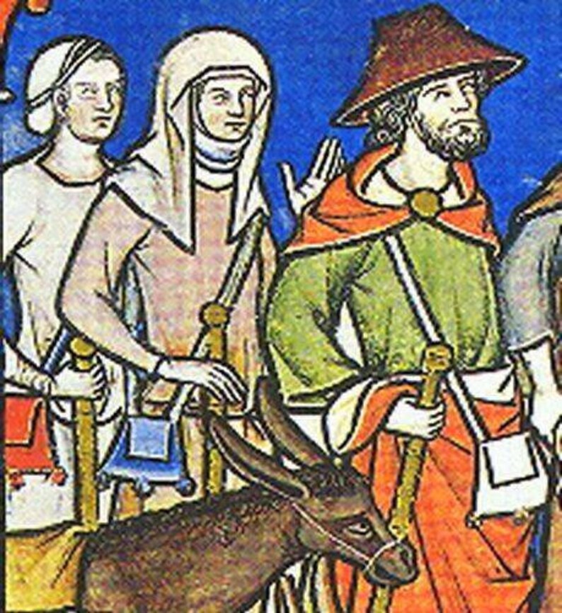 Medieval Pilgrim's Bag Medieval Pouch Renaissance Bag Etsy UK