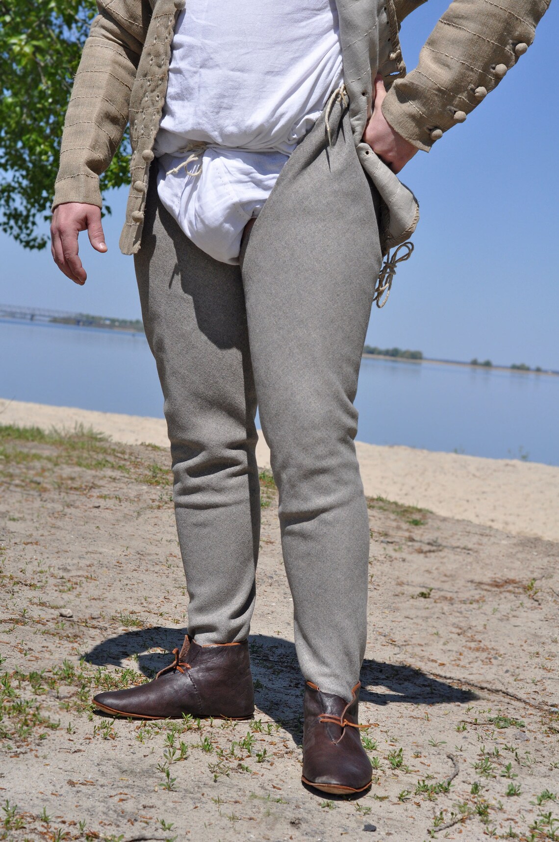 Medieval Men's Hose Wool Under Armor Hose Medieval Etsy