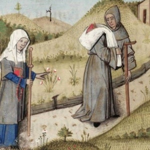 Medieval Shoulder Sack, Medieval Linen Bag, Historical Bag or Pouch ...