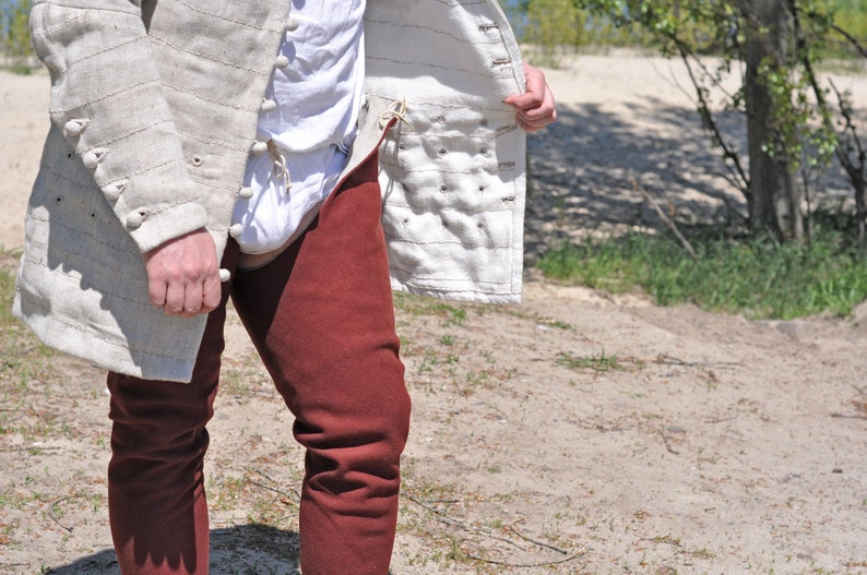 Medieval Hose Men's Woolen Hose Medieval Chausses 13th Etsy