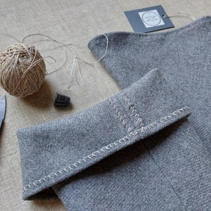 Medieval hose or chausses Men's woolen short hose 13th  image 5