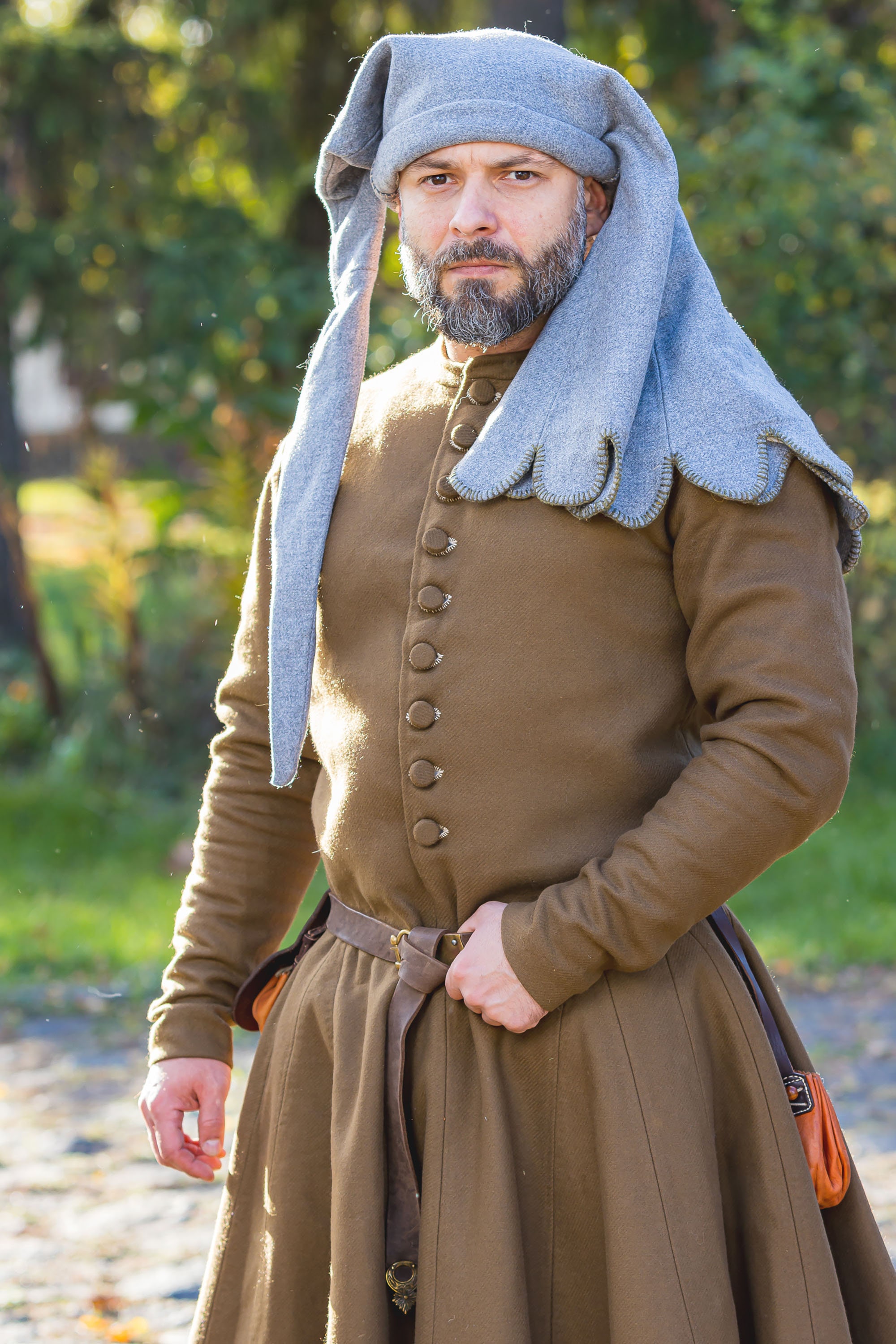 Medieval Woolen Cotehardie Men’s Historical Coat - Etsy UK