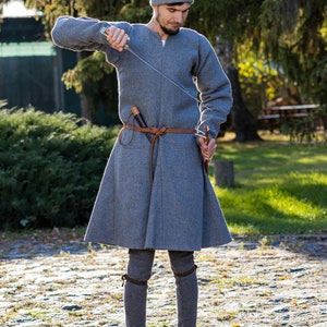 Medieval Woolen Tunic, Under Armour Tunic, Bocksten Tunic, Viking Tunic ...