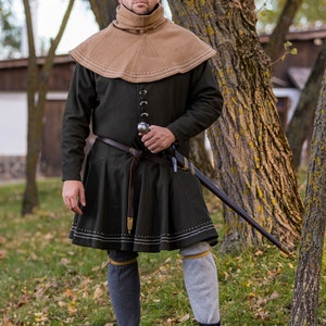 Medieval Hood Medieval Chaperone Viking Hood Reenactment - Etsy Canada