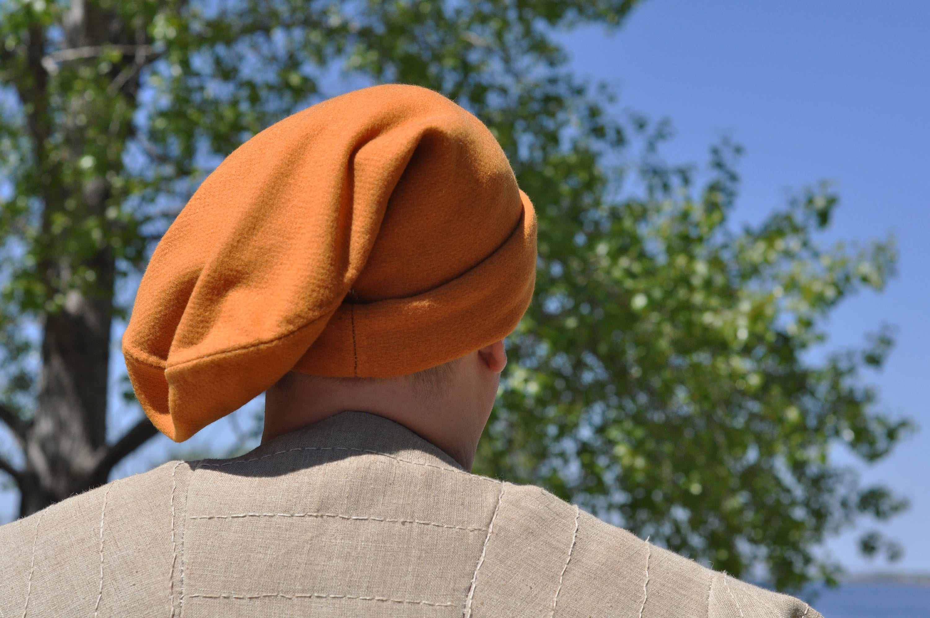 medieval bag hat