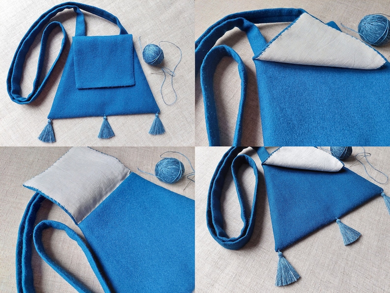 Medieval Pilgrim's Bag Medieval Pouch Renaissance Bag Etsy