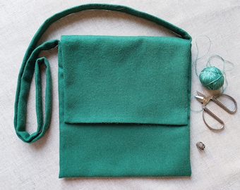 Medieval bag, Medieval pilgrim bag, Medieval shoulder bag, Historical woolen bag, 13th century woolen bag, LARP SCA bag, mens medieval bag