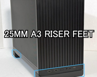 25mm Riser Feet For Lian Li A3 - Maximize Lower Intake Cooling Performance!