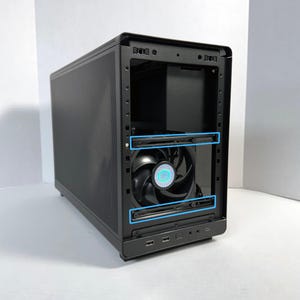 Rieles magnéticos para ventilador frontal Lian Li A3