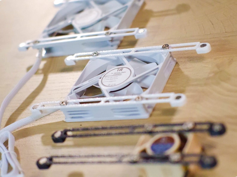 Magnetic Fan Rails Top Magnetic Fan Mounting Rails 92mm, 80mm, 60mm, 40mm - Etsy