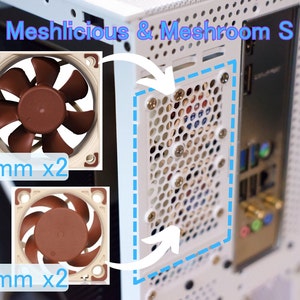 Rear GPU Fan Mount 60mm / 40mm