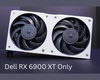 Cubierta de ventilador dual de 120 mm para Dell 6900 XT