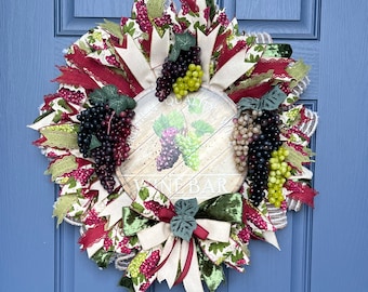 Grape Wine Wreath