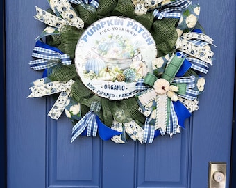 Pumpkin Patch Fall Wreath