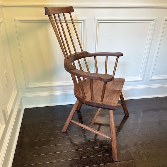 【希少！！】 Six-stick Comb Etsy - Walnut Chair Stick Back 椅子