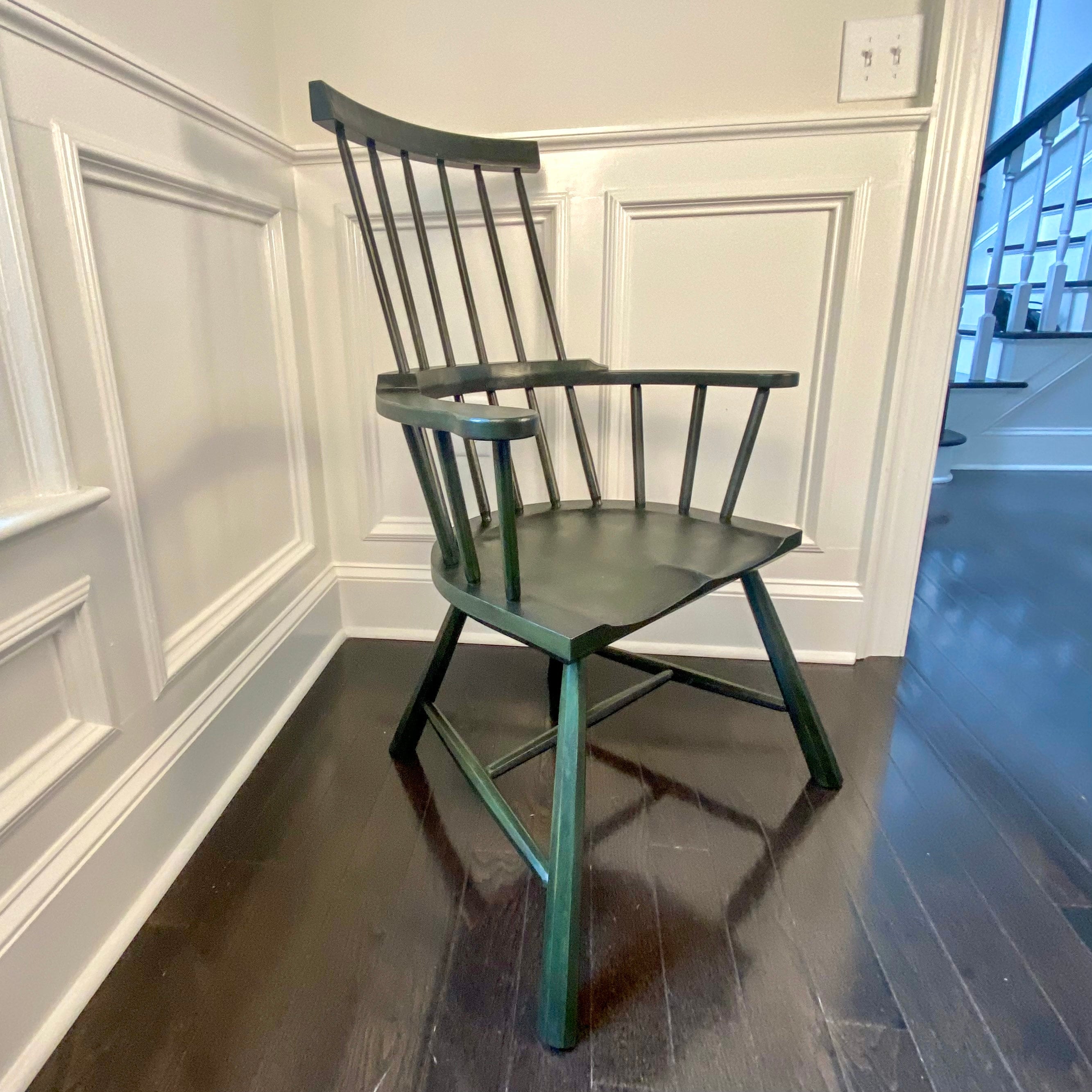 アンティークチェア　無垢　椅子　stick back chair-oak アンティークチェア 無垢 椅子 stick back chair-oak Amazon.com