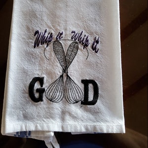 Dish Towel - "Whip it Good"