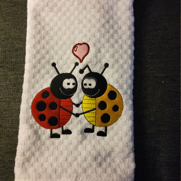 Love Bugs Torchon de cuisine