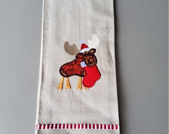 Matilda Moose Applikation Diskhandduk