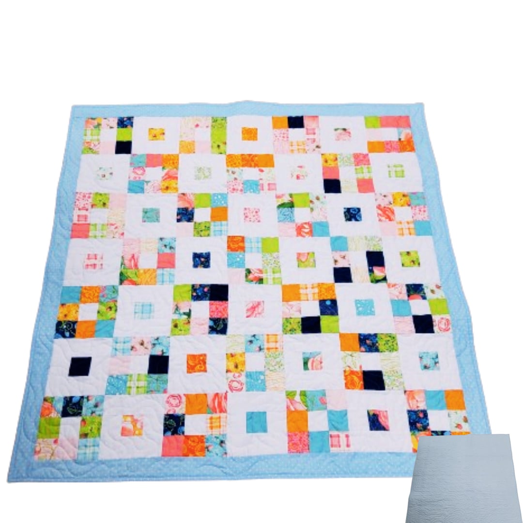 Baby Disappearing 9 Patch Quilt Etsy