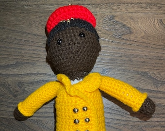 Amanda Gorman Crochet Doll Pattern