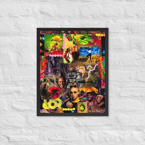 Nous sommes bénis | Poster en cadre Artwork par Ashanti Makeba