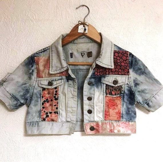 Custom Bolero Jean Jacket Handmade 