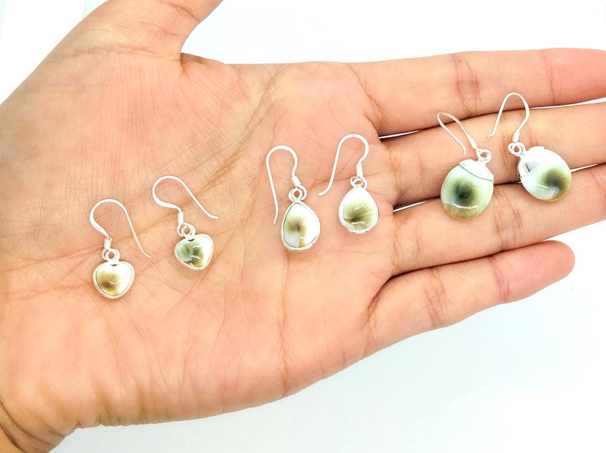 Cangall - Orecchini in Argento 925, Orecchini a Cerchio in Argento Sterling con Ciondolo di Luna, Sole e Stella, Orecchini Ipoallergenici Leggeri in Argento, Orecchini a Cerchio Argento Gioielli