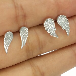 boucle d oreille aile ange