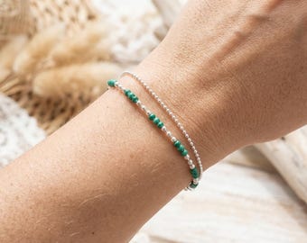 Women's 925 silver ball bracelet, women's silver ball bracelet