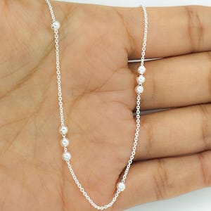 【WE11DONE】 Ball Chain Necklace Silver DragonWeave Jewelry 9.5mm Extra Large Silver Steel Ball
