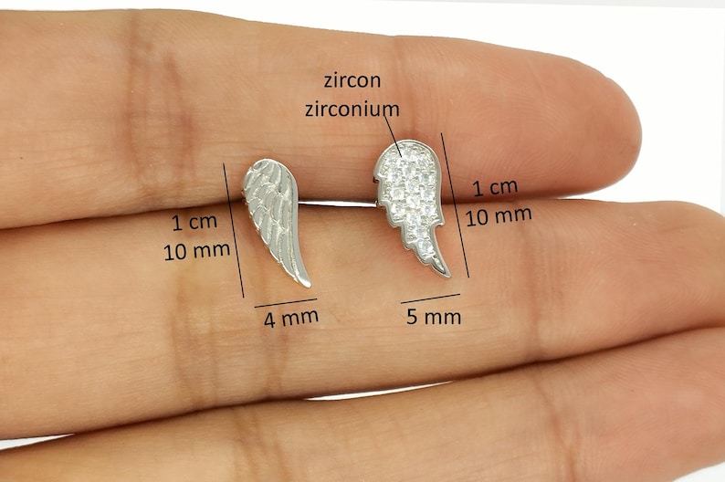 boucle d oreille aile d ange