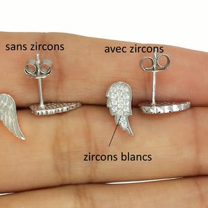 boucle d oreille aile d ange