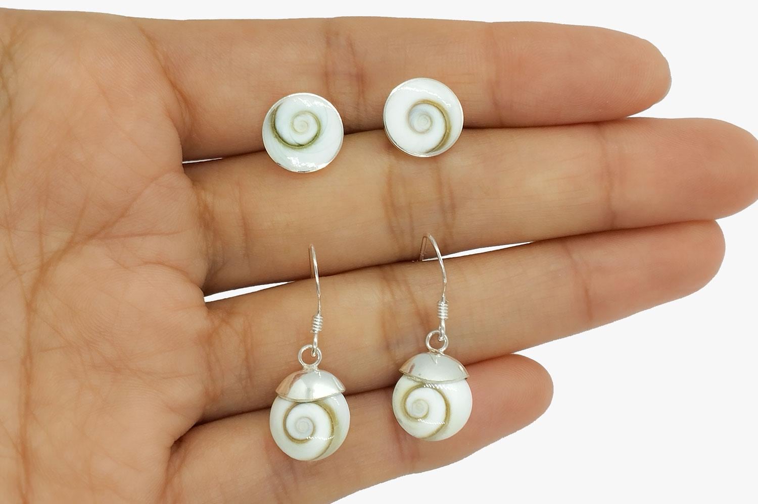 925 silver eye of saint lucia earring for women, eye of saint lucia earring, eye of saint lucia earrings
