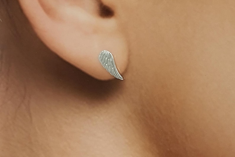 boucle oreille aile ange