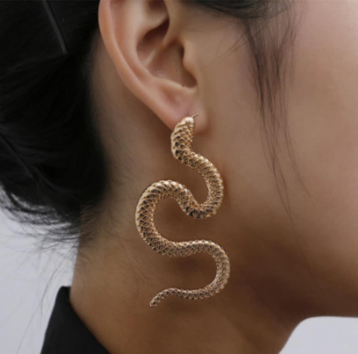 snake-earrings-women-s-stud-earrings-with-embossed-and-etsy