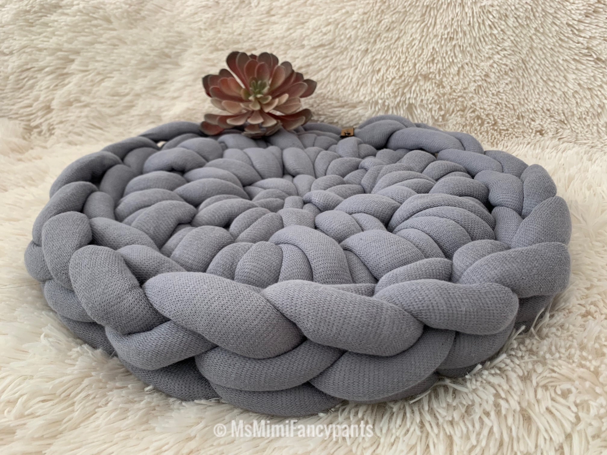 Yoga Pillow Meditation Pillow Floor Pillow Chunky Cotton Etsy