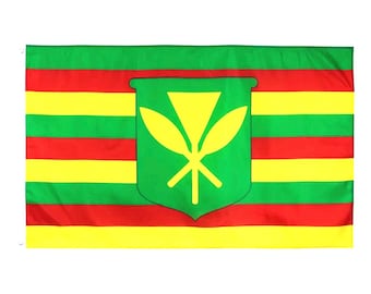 HAWAIIAN Native Kanaka Ma’oli Flag (3’x5’)