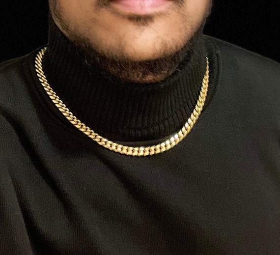 14k Gold Filled 8mm Thick Cuban Chain