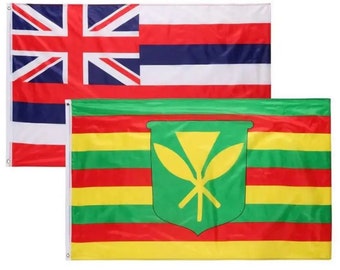 HAWAIIAN Native Kanaka Ma’oli Flag (3’x5’)