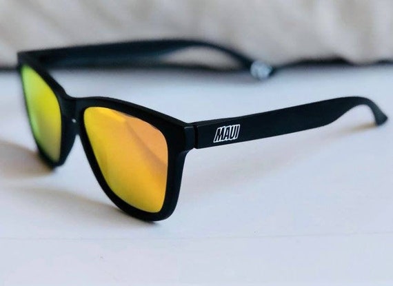 Maui Trendz “SUNSET ORANGE” ROUND Polarized Sunglasses