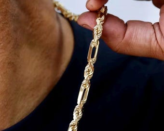 14k Gold Italian Milano Luxury Chain