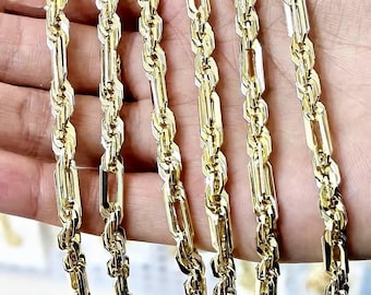 14k Gold Italian Milano Luxury Chain