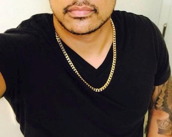 14k Gold Filled Cuban Chain