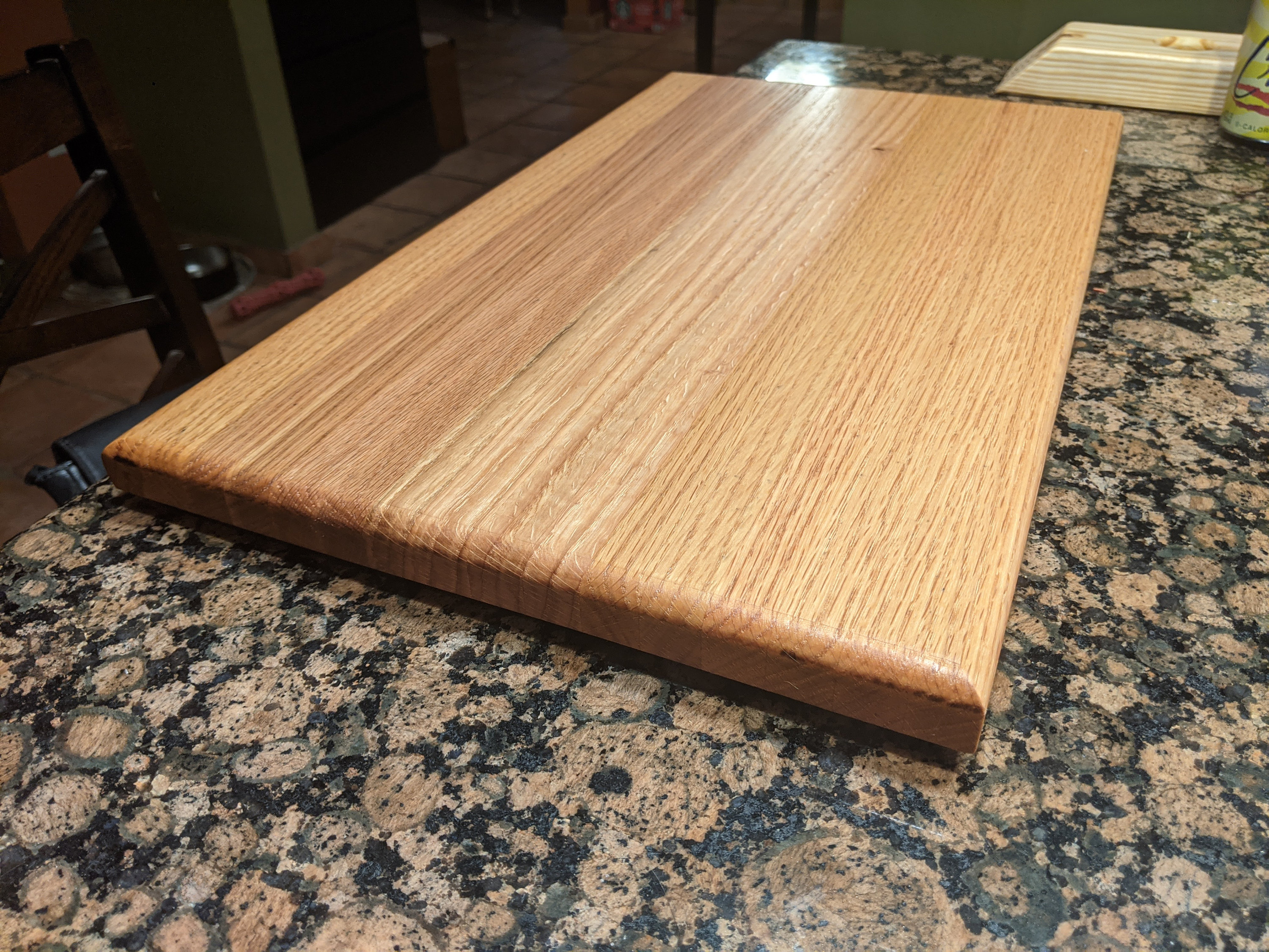 Minimalist Red Oak Cutting Board Etsy