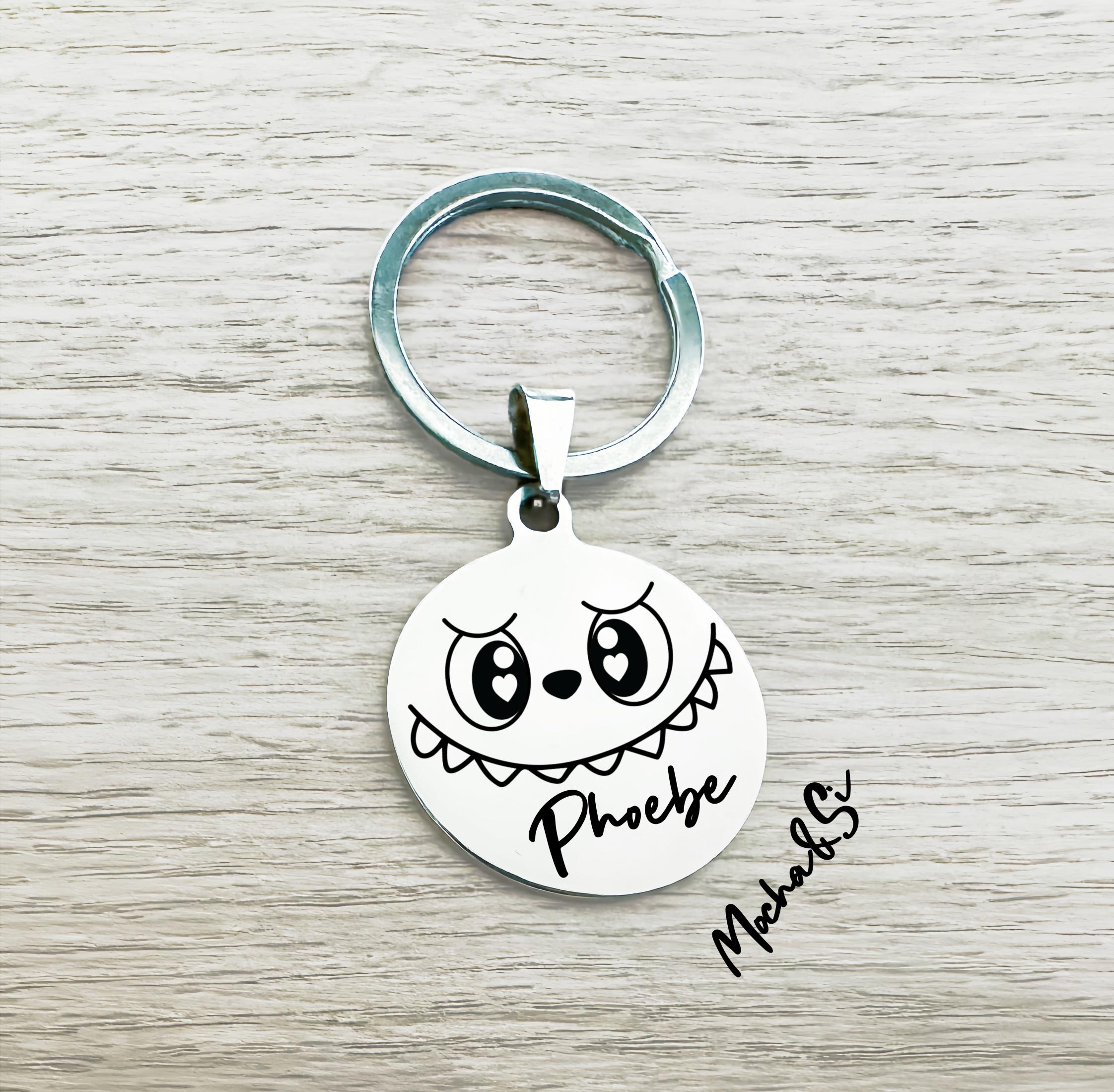 Labubu Key Tag Personalized Labubu Tag Keychain,making Your Own Labubu Tag,labubu ...