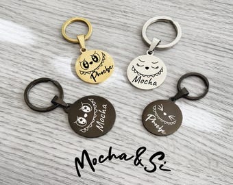 Personalized labubu Tag keychain,making your own labubu tag,Labubu Creative Decorative, Labubu Fan Art Inspired, your tag with Address Phone