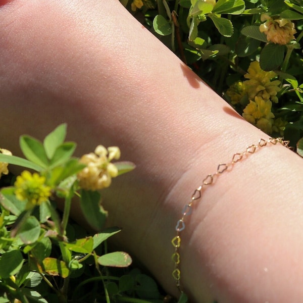 Baby anklet | gold filled baby anklet | baby charm anklets | toddler ankle bracelet | kids anklets | baby jewelry | gold baby ankle bracelet