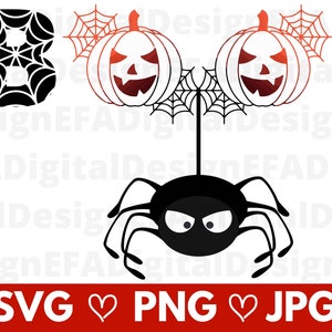 ブー SVG、スパイダー SVG、スパイダーの巣、カボチャの顔、ジャック・オー・ランタン SVG、ハロウィーン、クリップアート、シャツのデザイン、クリカット ファイル、カット ファイル、即時ダウンロード